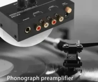 Preamplificador Phono PP500 Ultracompacto Negro