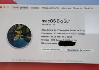 Imac 27 Retina 5K Apple