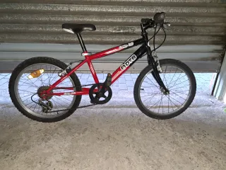 Bicicleta Infantil DTB 20 Roja y Negra