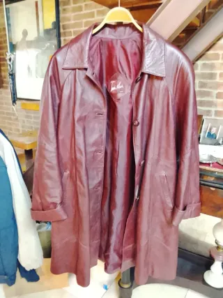 Chaqueta Piel Tres Cuartos Mujer