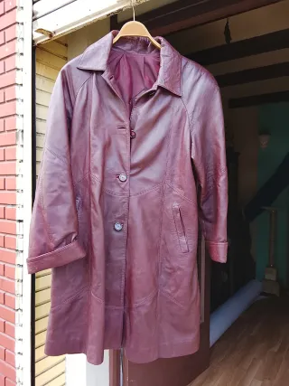 Chaqueta Piel Tres Cuartos Mujer