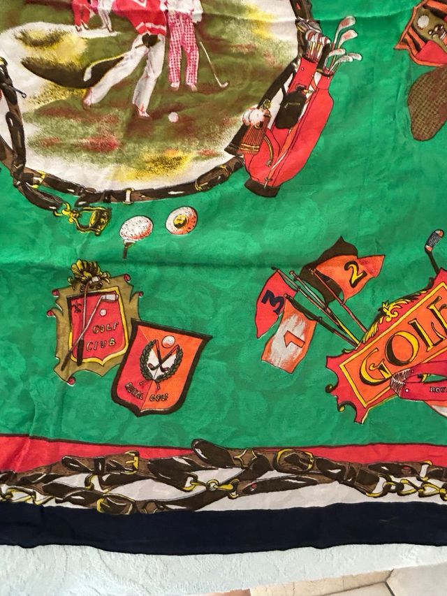 2 Pañuelos Seda Vintage Renato Balestra