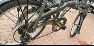 Bicicleta Plegable 20 Light Gris