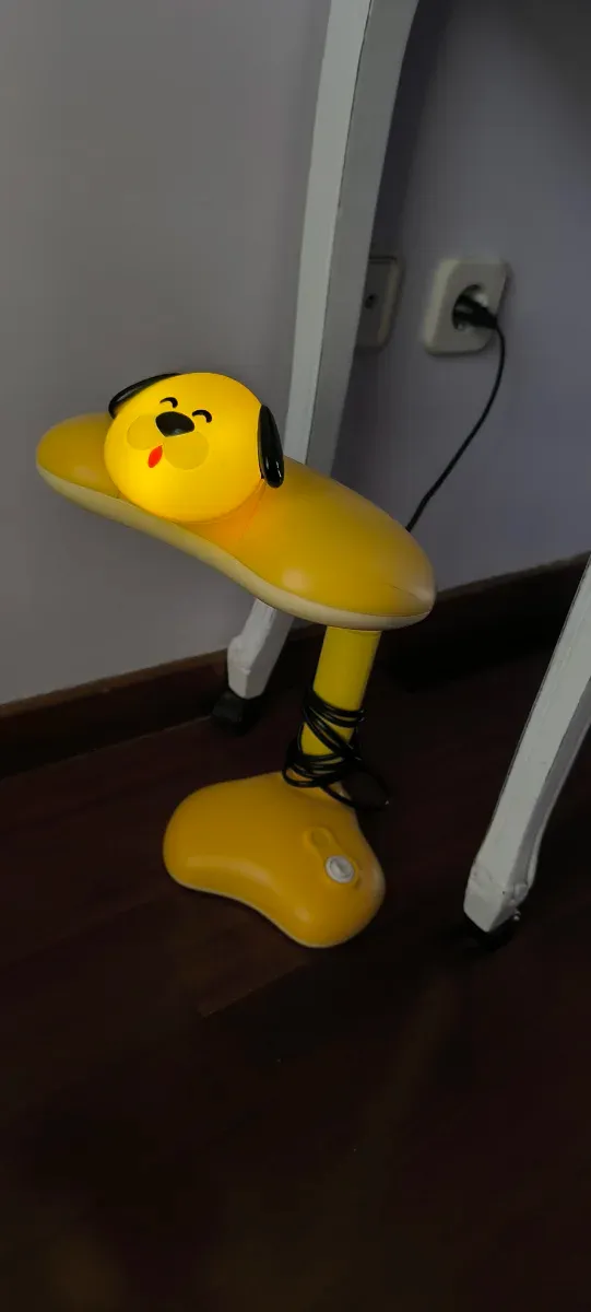 Flexo infantil perro amarillo