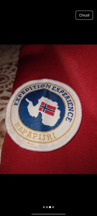 Napapijri Giubbotto Rosso Taglia S Unisex