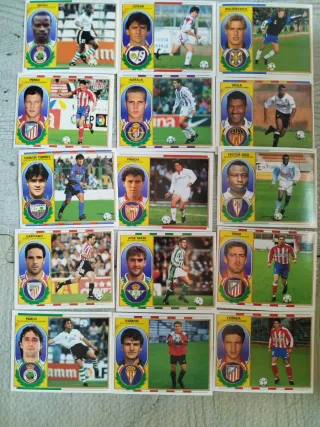 Cromos Liga Este 96/97 - bajas