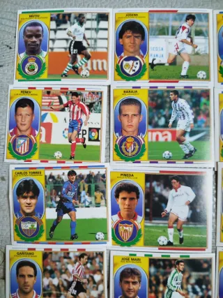Cromos Liga Este 96/97 - bajas