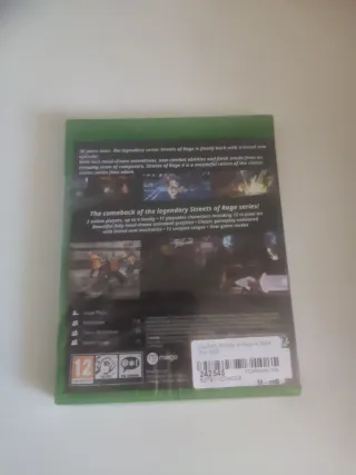 Streets of Rage 4 Xbox One precintado 