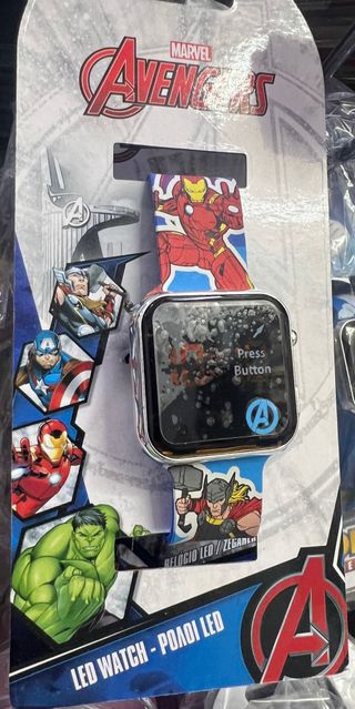 Reloj LED Real Madrid Niño diferentes diseños