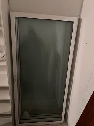 4Ventana corredera aluminio blanco
1,75 de alto 83