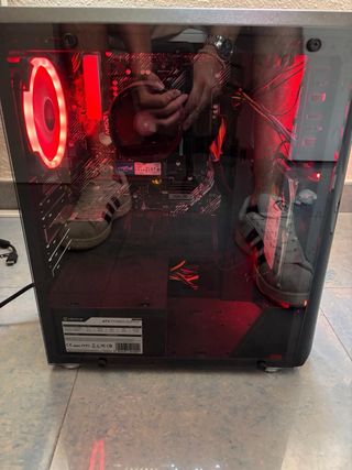 Torre Gaming Asus Negra