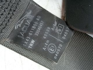 CINTURON SEGURIDAD TRASERO IZQUIERDO JAGUAR X-TYPE