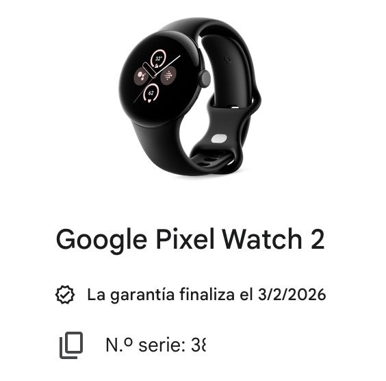 Google Pixel Watch 2 41mm Negro