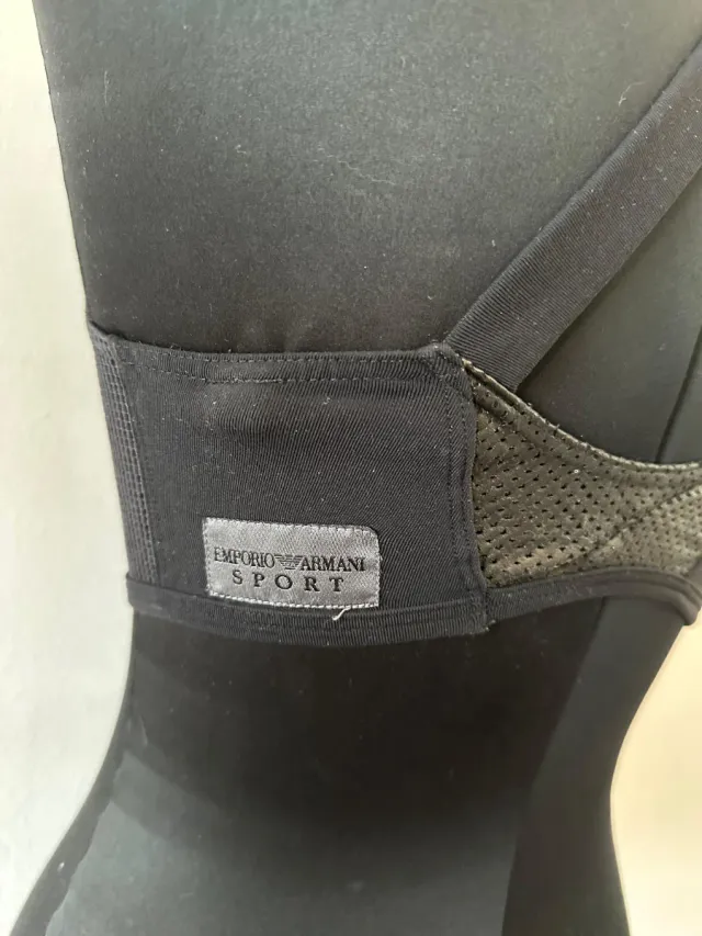 Sujetador deportivo Emporio Armani Negro