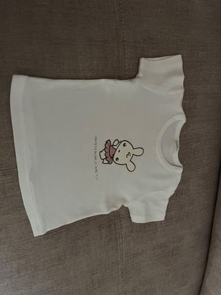Lote 10 Camisetas bebé niña hasta los 6 meses