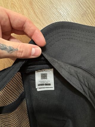 Gorra Deus Ex Machina Negra y Blanca