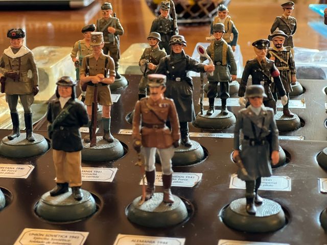 Colección 60 soldados plomo