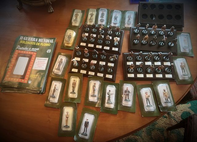 Colección 60 soldados plomo