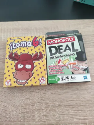 Pack 2 Juegos de Mesa: Itoma 6! y Monopoly Deal