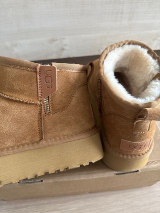 Botines UGG Marrones Plataforma