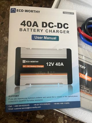 Cargador Batería DC-DC 12V 40A