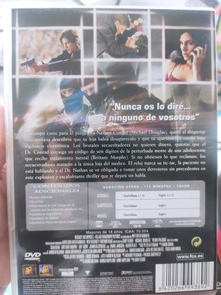DVD Ni una palabra (Don't Say A Word)