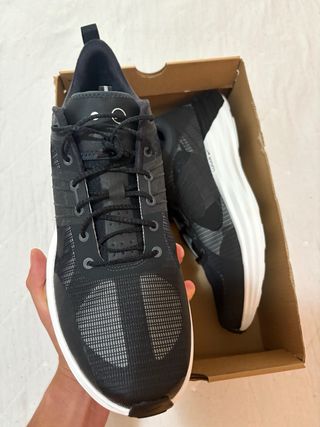 Nike Lunar Roam Zapatillas Negras Blancas T.48,5