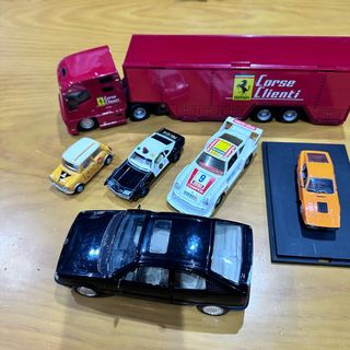 Lote 5 Coches a Escala y 1 camión 