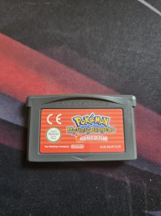 Pokemon Mystery Dungeon RED RESCUE TEAM GBA