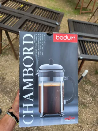 Cafetera Bodum Chambord 12 tazas