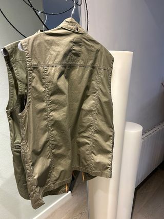 Chaleco Zara Verde Talla L
