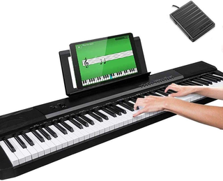 Tastiera Musicale Pianola Elettronica 88 Tasti Sem