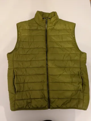 Chaleco Zara Verde Oliva