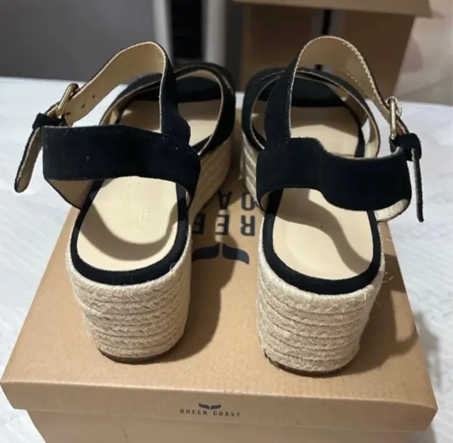 Sandalias cuña Green Coast