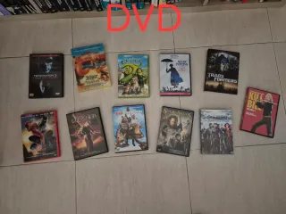 Lote Películas DVD y VHS