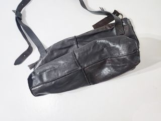 Sommet/ Bandolera cuero chocolate oscuro Italy