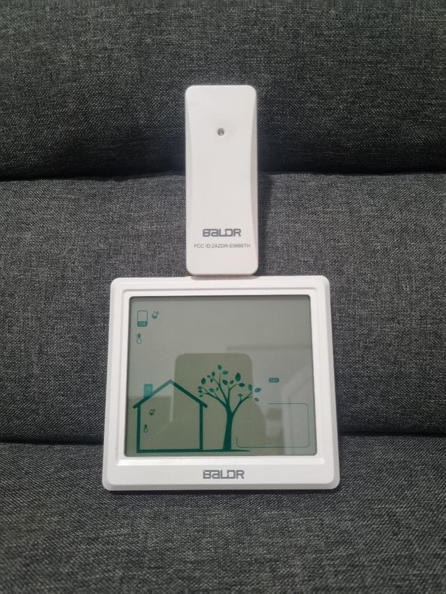 Estación meteorológica BALDR con sensor