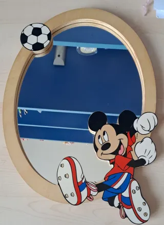 Specchio con Topolino e Pallone