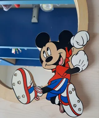 Specchio con Topolino e Pallone