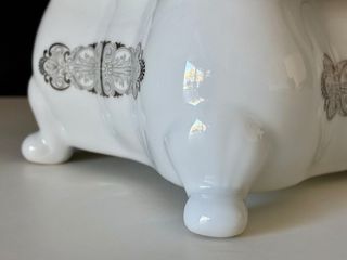 Joyero porcelana grande decorado