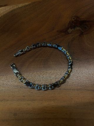 Bracciale da uomo 2Jewels nero e argento