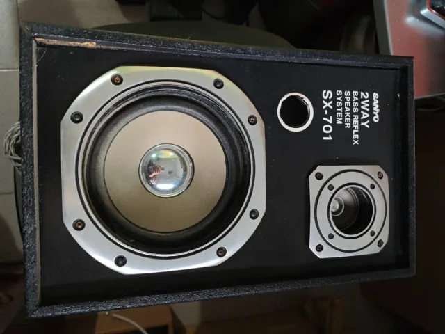 Altavoz Sanyo SX-701 2 Vías Bass Reflex