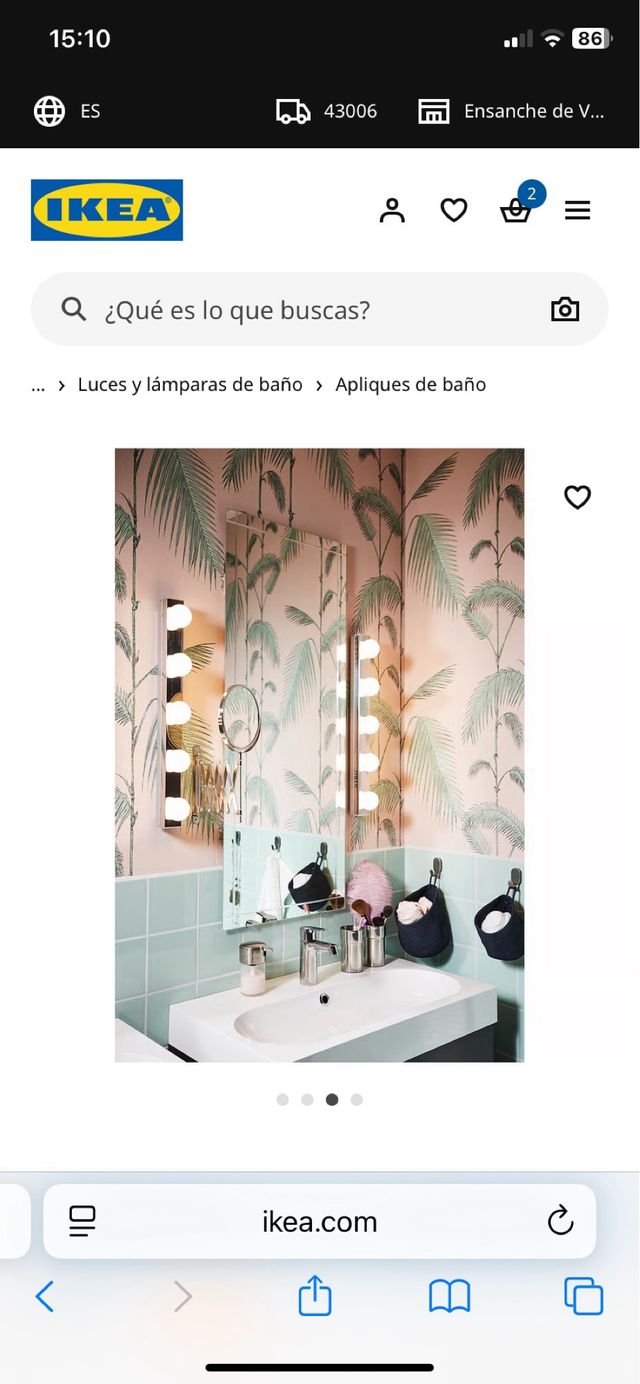 Lámpara LED Ledsjö Ikea