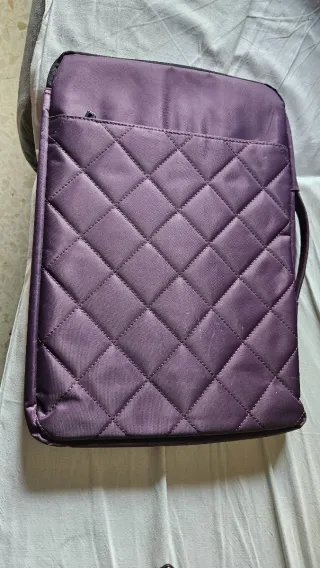Funda portátil juvenil morada