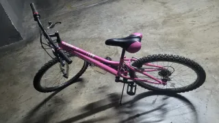 Bicicleta Niña Rosa 8-12 Años