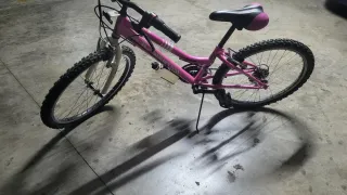 Bicicleta Niña Rosa 8-12 Años