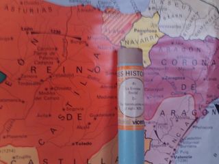 mapa 7 6a europa feudal 2038, 6 b la reconquita en