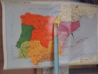 mapa 7 6a europa feudal 2038, 6 b la reconquita en