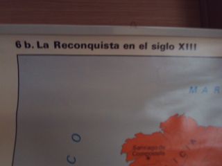 mapa 7 6a europa feudal 2038, 6 b la reconquita en