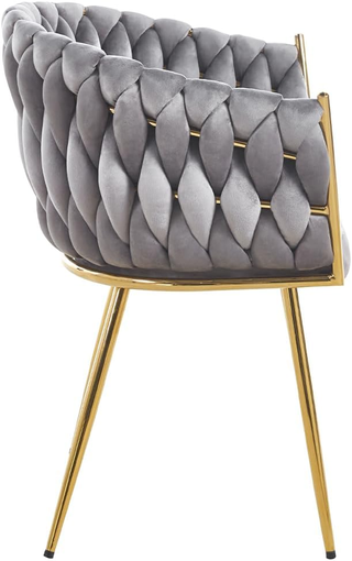 Set 2 Sedie per Sala da Pranzo con Rivestimento in